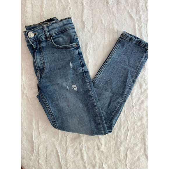 Girls Zara Jeans Size 10 - Picture 1 of 8